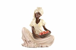 Porland African Lady Apple Biblo 17cm - Thumbnail